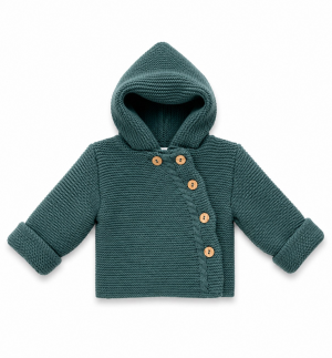 CHAQUETÓN CRUZADO ADRIÁN VERDE JADE SARDÓN