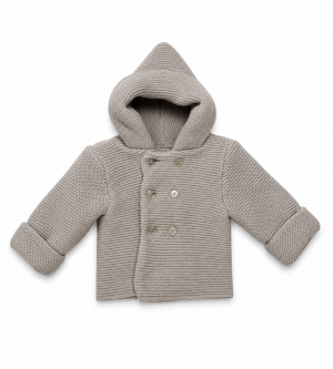 CHAQUETÓN CRUZADO ADRIAN PIEDRA SARDÓN