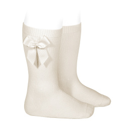 CALCETINES ALTOS LISO LAZO LINO CONDOR