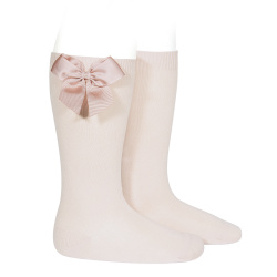 CALCETINES ALTOS LISO LAZO LINO CONDOR