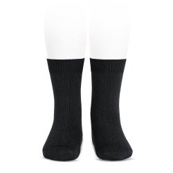 CALCETINES CORTOS CANALÉ NEGRO CONDOR