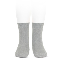 CALCETINES CORTOS LISO ALUMINIO CONDOR