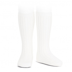CALCETINES ALTOS CANALÉ BLANCO CONDOR