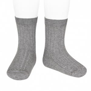 CALCETINES CORTOS CANALÉ GRIS CLARO CONDOR