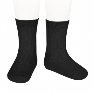 CALCETINES CORTOS CANALÉ NEGRO CONDOR