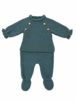 CONJUNTO POLAINA RAQUEL VERDE JADE SARDÓN