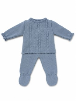 CONJUNTO POLAINA CLOE AZULADO SARDÓN