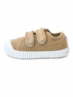 ZAPATILLA LONETA VELCROS WASH CAMEL ZAPY