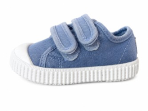 ZAPATILLA LONETA VELCROS WASH AZUL ZAPY