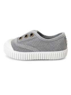 ZAPATILLA LONETA INGLÉS WASH GRIS ZAPY