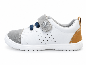 ZAPATILLAS BLANCO/GRIS/NARANJA ANDANINES