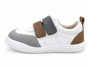 ZAPATILLA BLANCO/MARRÓN ANDANINES