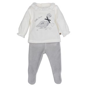 CONJUNTO GRIS CALAMARO