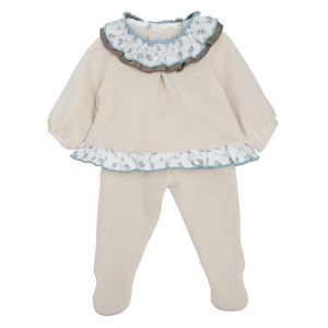 CONJUNTO BEIGE CALAMARO