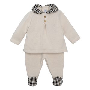 CONJUNTO BEIGE CALAMARO