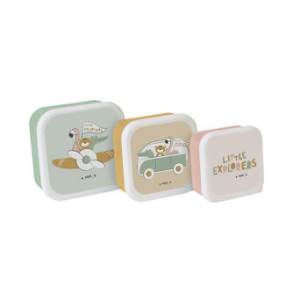SET 3 CAJITAS EXPLORERS SARO