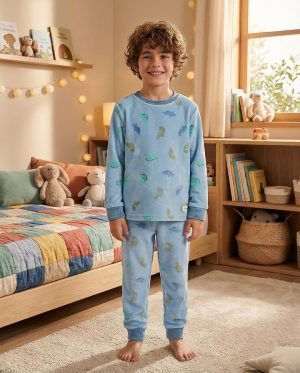 PIJAMA INVIERNO AZUL WATERLEMON