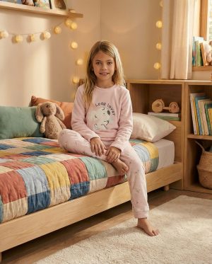 PIJAMA INVIERNO ROSA WATERLEMON