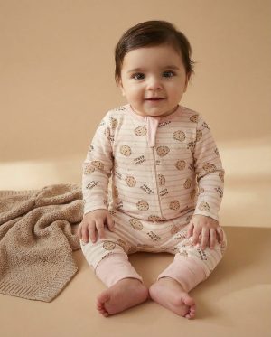 PELELE ALGODÓN BEIGE/ROSA WATERLEMON