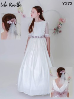 VESTIDO COMUNIÓN LOLA ROSILLO