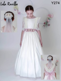 VESTIDO COMUNIÓN LOLA ROSILLO