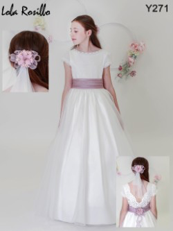VESTIDO COMUNIÓN LOLA ROSILLO