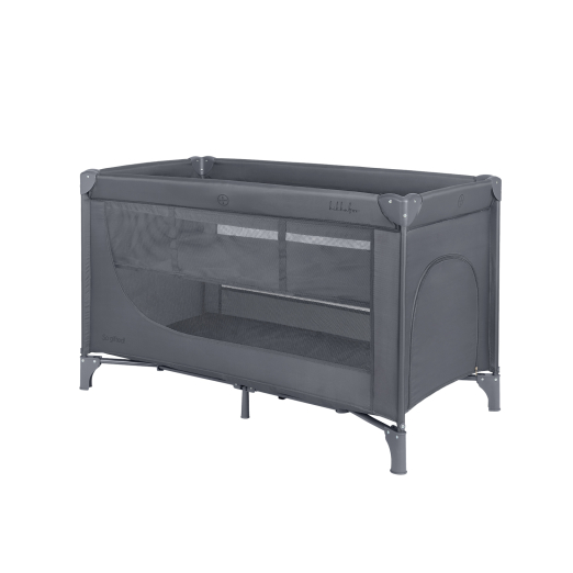 CUNA DE VIAJE GO GIFTED 2 NIVELES GRIS KIKKABOO